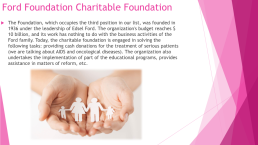 Charity, слайд 4