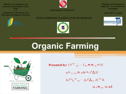 Organic Farming, слайд 1