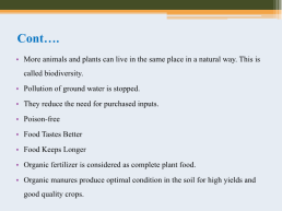 Organic Farming, слайд 14