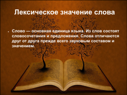 «Многозначность русского языка», слайд 3