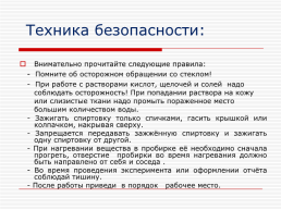 Практическая работа № 1. Изучение влияния условий проведения химической реакции на её скорость, слайд 5