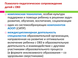 Образование лиц с ограниченными возможностями здоровья в современных реалиях в соответствии с ФГОС, слайд 12