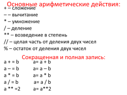 Основы программирования на языке Python, слайд 9