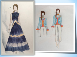 «Изучение женского кубанского казачьего костюма на занятиях по моделированию и конструированию одежды», слайд 37