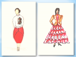«Изучение женского кубанского казачьего костюма на занятиях по моделированию и конструированию одежды», слайд 41