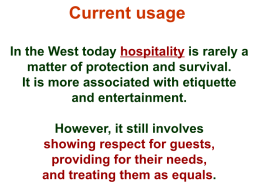Hospitality industry, слайд 18