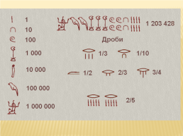 Письменность и знания древних Египтян, слайд 11