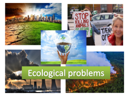 Ecological problems, слайд 1