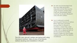 Presentation on the topic: uk shipbuilding industry, слайд 20