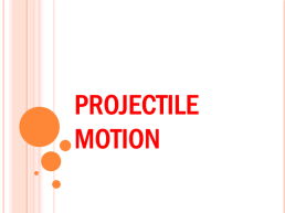Projectile motion, слайд 1