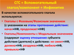 Типы сказуемых в русском языке, слайд 11