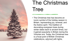 The symbolism of christmas in britain, слайд 4