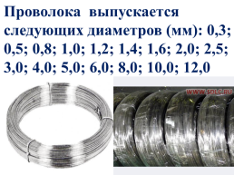 Сварочная проволока, назначение, применение, маркировка, слайд 10