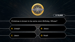 Who wants to be a Millionaire CHRISTMAS EDITION, слайд 20